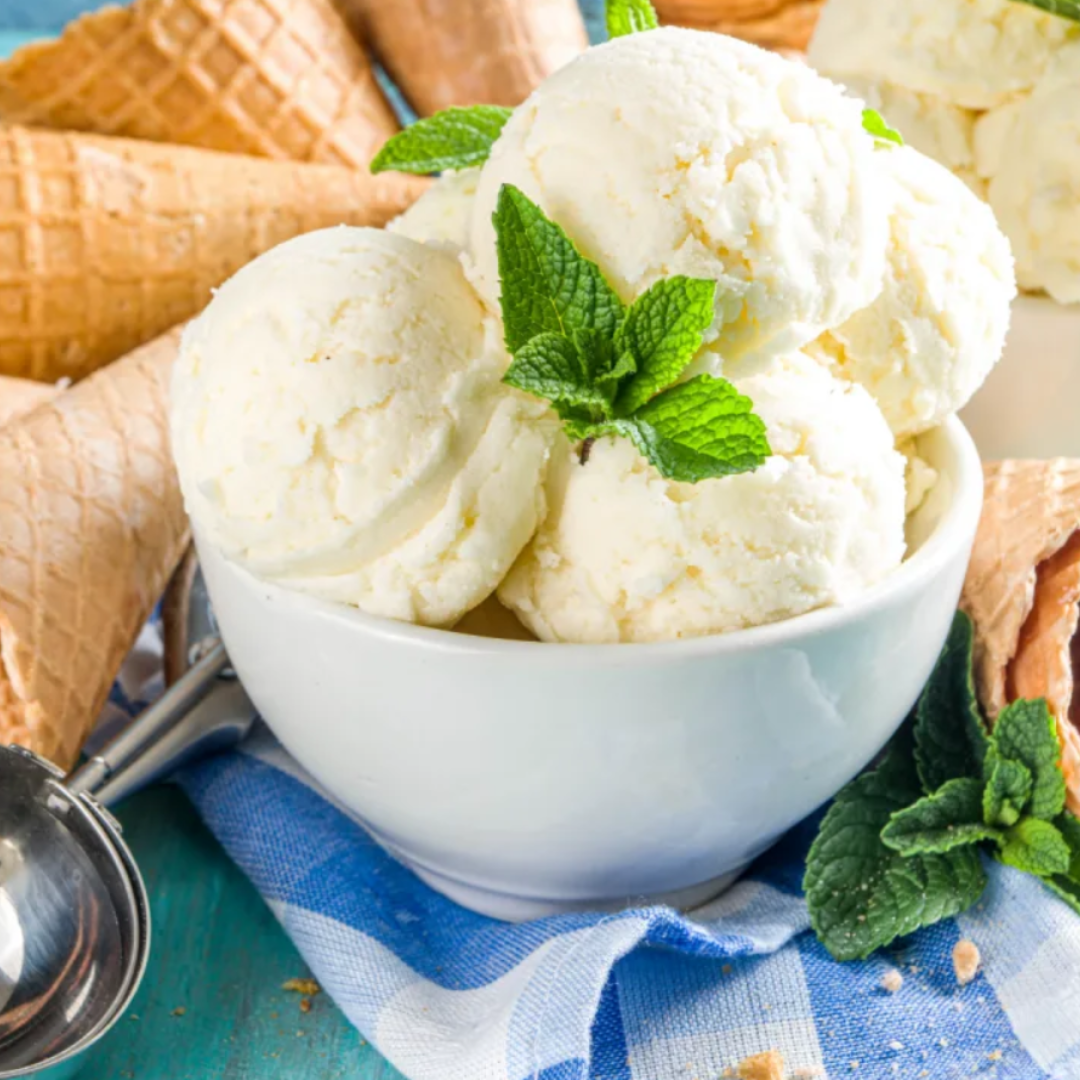 Vanilla Ice Cream Bowl